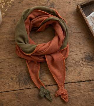 Handmade Linen Scarf